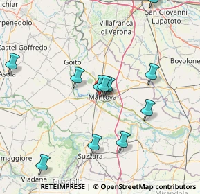 Mappa Via Saverio Bettinelli, 46100 Mantova MN, Italia (19.71786)