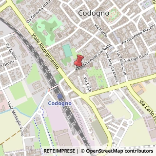 Mappa Via Giuseppe Garibaldi, 62, 26845 Codogno, Lodi (Lombardia)
