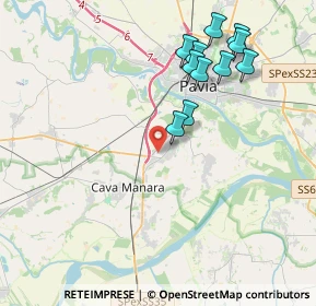 Mappa 27028 San Martino Siccomario PV, Italia (4.09273)