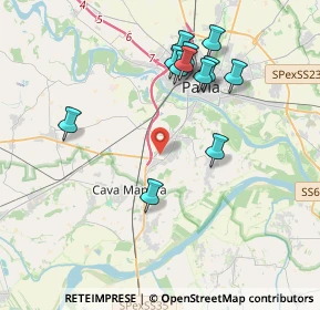 Mappa 27028 San Martino Siccomario PV, Italia (3.865)