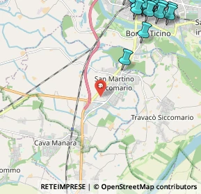 Mappa 27028 San Martino Siccomario PV, Italia (3.476)