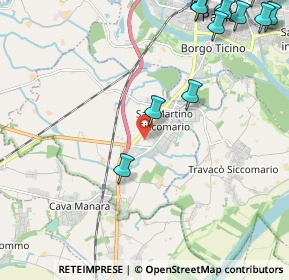 Mappa 27028 San Martino Siccomario PV, Italia (3.29429)