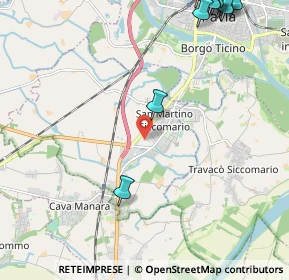 Mappa 27028 San Martino Siccomario PV, Italia (3.58375)
