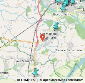 Mappa 27028 San Martino Siccomario PV, Italia (3.67231)