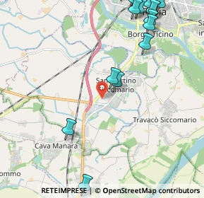 Mappa 27028 San Martino Siccomario PV, Italia (3.149)