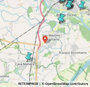 Mappa 27028 San Martino Siccomario PV, Italia (3.648)