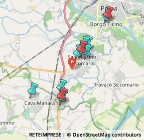 Mappa 27028 San Martino Siccomario PV, Italia (1.72636)