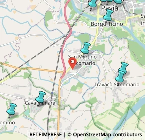 Mappa 27028 San Martino Siccomario PV, Italia (3.31429)