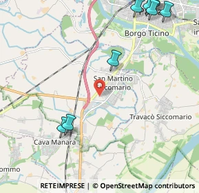 Mappa 27028 San Martino Siccomario PV, Italia (3.27636)
