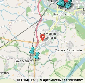 Mappa 27028 San Martino Siccomario PV, Italia (3.5515)