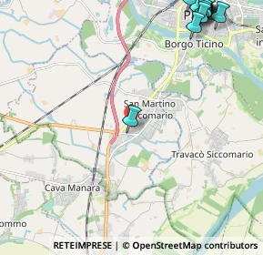 Mappa 27028 San Martino Siccomario PV, Italia (3.5335)