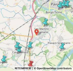 Mappa 27028 San Martino Siccomario PV, Italia (3.31636)