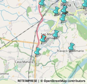 Mappa 27028 San Martino Siccomario PV, Italia (2.53333)