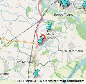 Mappa 27028 San Martino Siccomario PV, Italia (3.26091)