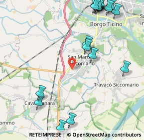 Mappa 27028 San Martino Siccomario PV, Italia (2.9495)