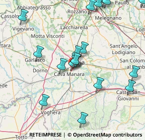 Mappa 27028 San Martino Siccomario PV, Italia (19.7775)