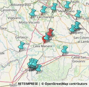 Mappa 27028 San Martino Siccomario PV, Italia (18.45)