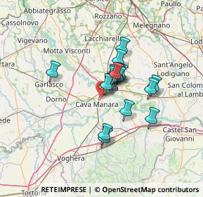 Mappa 27028 San Martino Siccomario PV, Italia (9.30471)