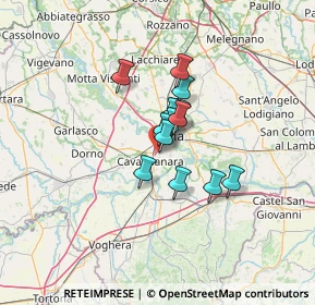 Mappa 27028 San Martino Siccomario PV, Italia (7.99)