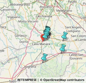 Mappa 27028 San Martino Siccomario PV, Italia (6.50833)