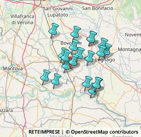 Mappa Via Buche, 37060 Gazzo veronese VR, Italia (10.498)