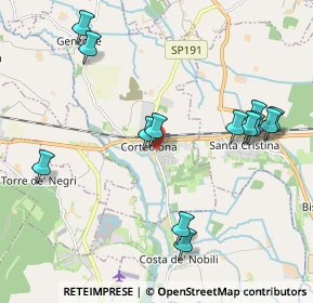 Mappa Via Lotario Iº, 27014 Corteolona e Genzone PV, Italia (2.23154)