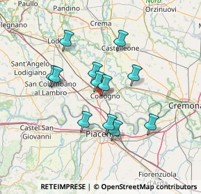 Mappa Via Umberto Terracini, 26845 Codogno LO, Italia (11.67333)