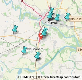 Mappa Ex s.s. dei Giovi, 27028 San Martino Siccomario PV, Italia (3.80769)