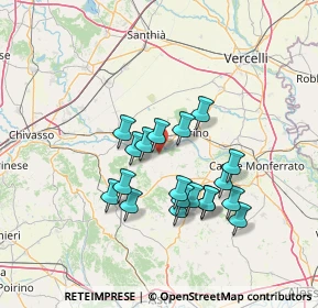 Mappa Via Cavour, 15020 Gabiano AL, Italia (12.04737)