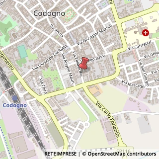 Mappa Via Pallavicino Giorgio, 47, 26845 Codogno, Lodi (Lombardia)