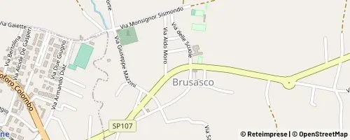 Mappa Brusasco