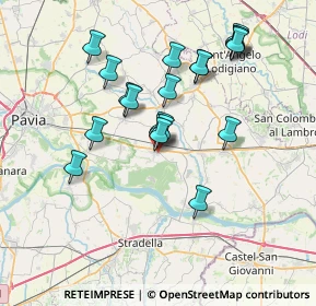 Mappa Via Giovanni Amendola, 27011 Belgioioso PV, Italia (6.7085)