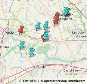 Mappa Via Piave, 27011 Belgioioso PV, Italia (7.15846)