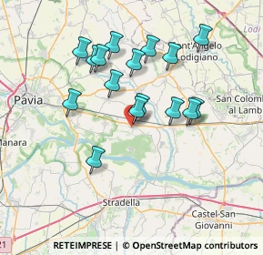 Mappa Via Piave, 27011 Belgioioso PV, Italia (6.59438)
