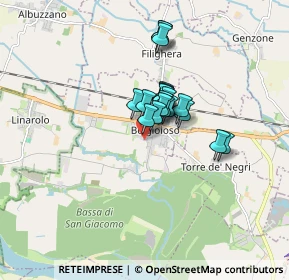Mappa Via Piave, 27011 Belgioioso PV, Italia (1.028)