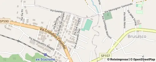 Mappa Cavagnolo