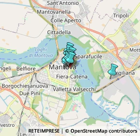 Mappa Via Pomponazzo, 46100 Mantova MN, Italia (0.83)