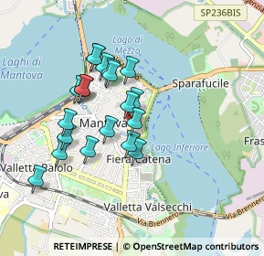 Mappa Via Pomponazzo, 46100 Mantova MN, Italia (0.7765)