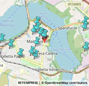 Mappa Via Pomponazzo, 46100 Mantova MN, Italia (0.95563)