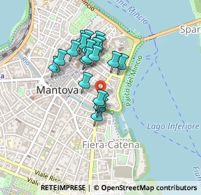 Mappa Via Pomponazzo, 46100 Mantova MN, Italia (0.3435)