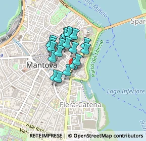 Mappa Via Pomponazzo, 46100 Mantova MN, Italia (0.288)