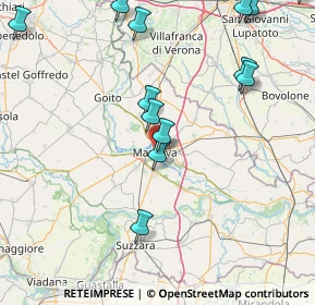 Mappa Via Pomponazzo, 46100 Mantova MN, Italia (19.98692)