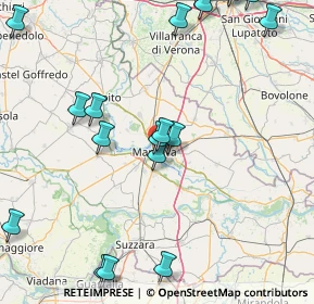 Mappa Via Pomponazzo, 46100 Mantova MN, Italia (22.32)