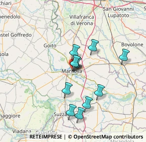 Mappa Via Pomponazzo, 46100 Mantova MN, Italia (11.51818)
