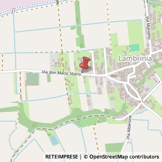 Mappa Via Don Sbarsi, 14, 27010 Chignolo Po, Pavia (Lombardia)