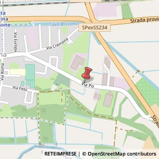 Mappa Via Po, 16, 27010 Santa Cristina e Bissone, Pavia (Lombardia)