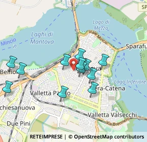 Mappa Via Bernardo de Canal, 46100 Mantova MN, Italia (0.77)