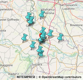 Mappa Via Bernardo de Canal, 46100 Mantova MN, Italia (9.41412)