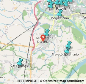 Mappa Via Eugenio Curiel, 27028 San Martino Siccomario PV, Italia (2.95)