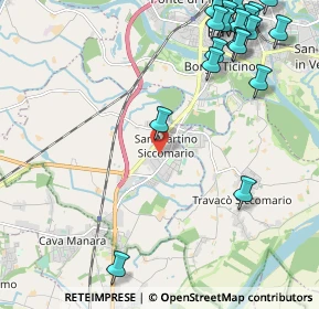 Mappa Via Eugenio Curiel, 27028 San Martino Siccomario PV, Italia (3.00421)
